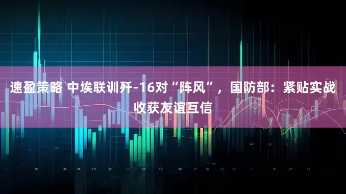 速盈策略 中埃联训歼-16对“阵风”，国防部：紧贴实战收获友谊互信